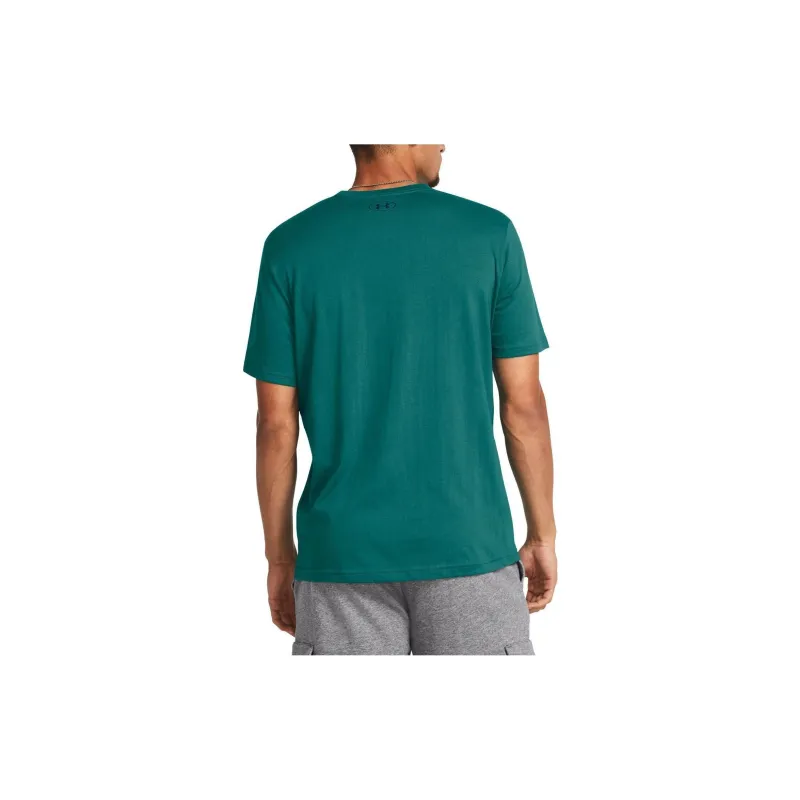 Under Armour T Shirt Men's Ocean Cyan-2