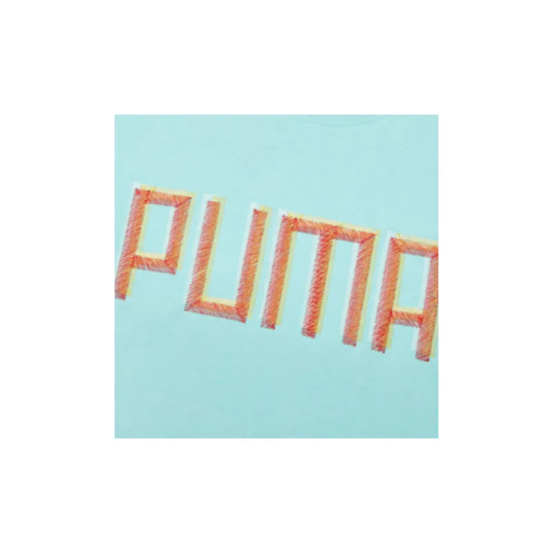 PUMA Sweatshirt Unisex Aruba Blue-5