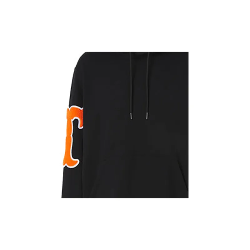 Burberry Letter Graphic Appliqué Hoodie-5