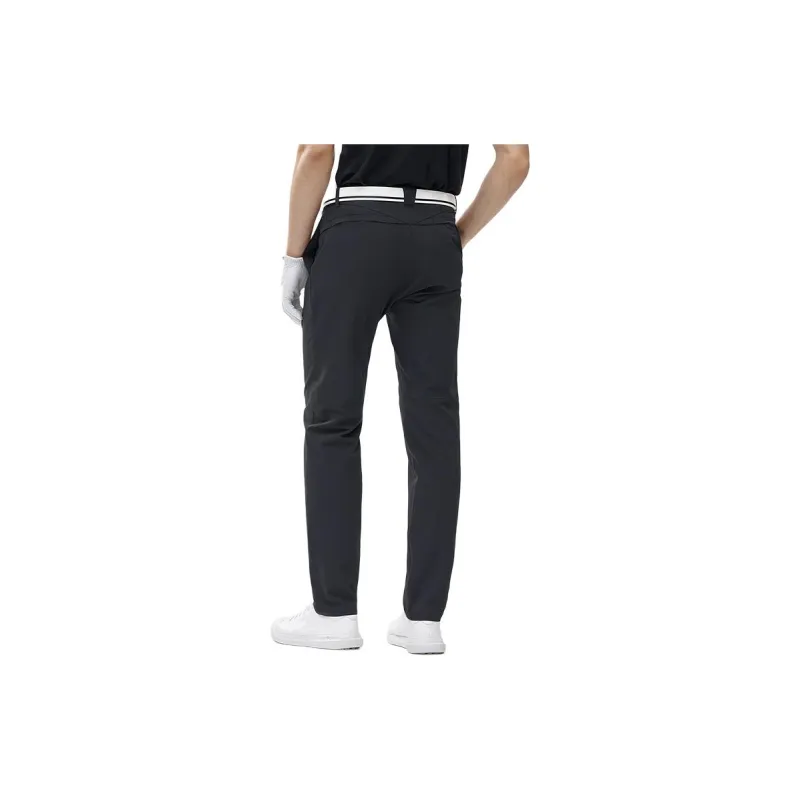FILA Athletics Knitted Sweatpants Men Pitch Black-2
