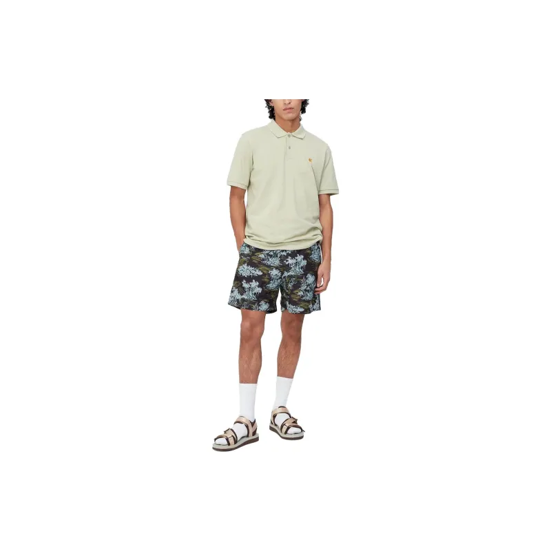 Carhartt WIP Casual Shorts Men Midnight Black-2