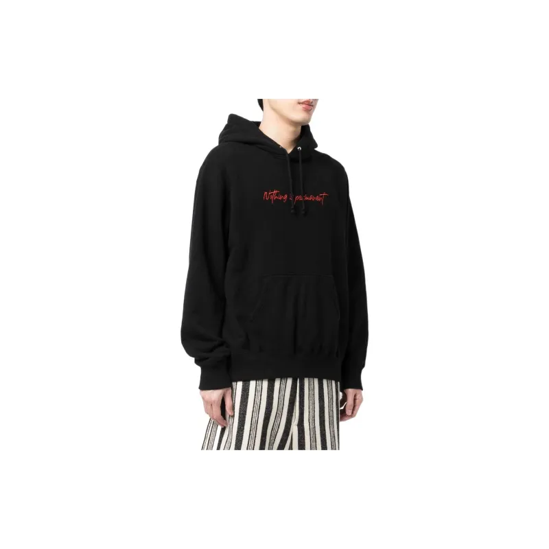 UNDERCOVER Nothing Is Permanent embroidered Hoodie-2