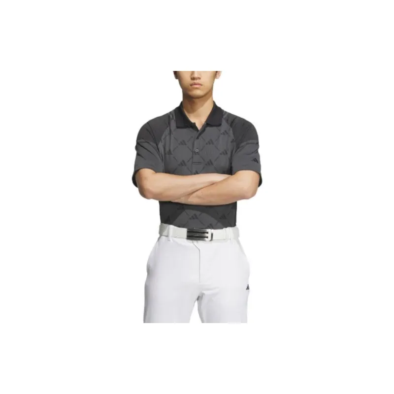 Adidas Polo Shirts Men Gray-1