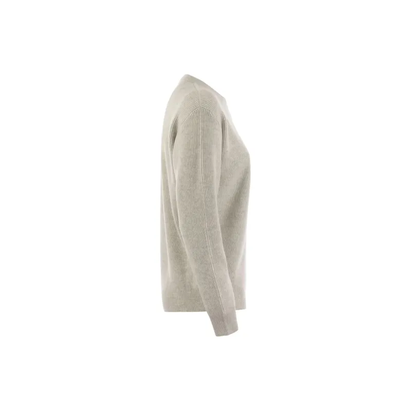 Brunello Cucinelli Round Neck Knitted Jumper-2