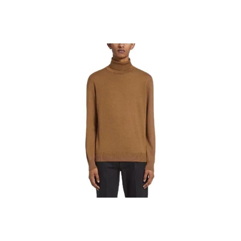 Zzegna Roll Neck Knit Jumper-1