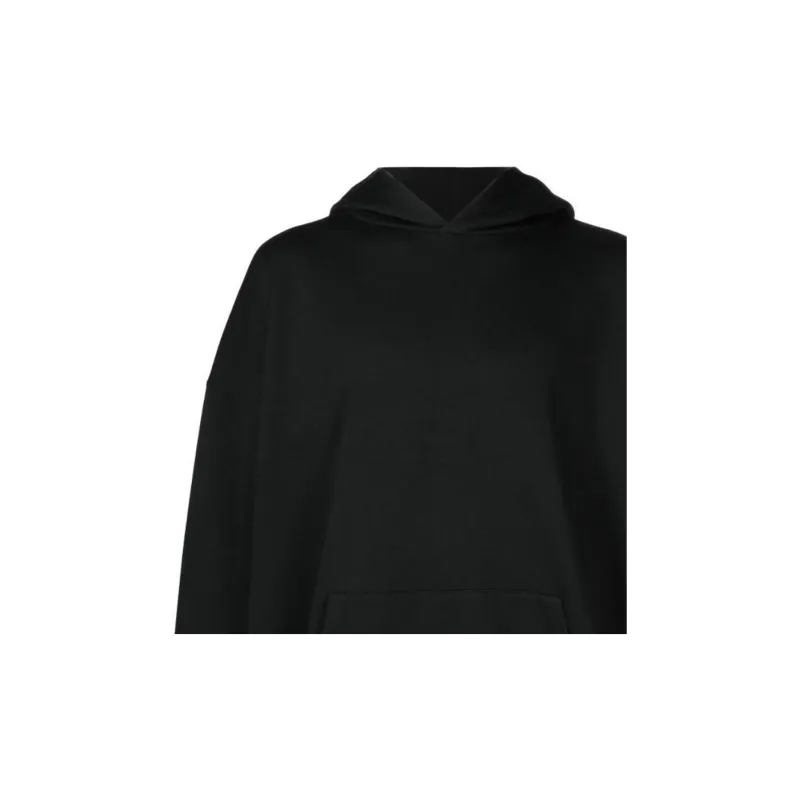 Balenciaga Oversized Jersey With Logo Embroidery Hoodie-4