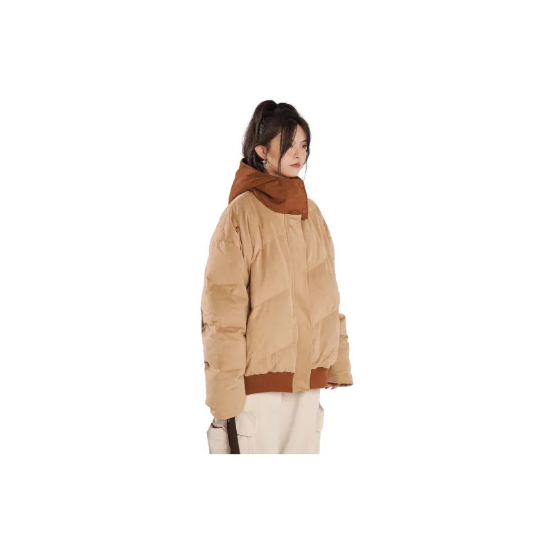 NSTNEW START Puffer Jackets Unisex Khaki-2