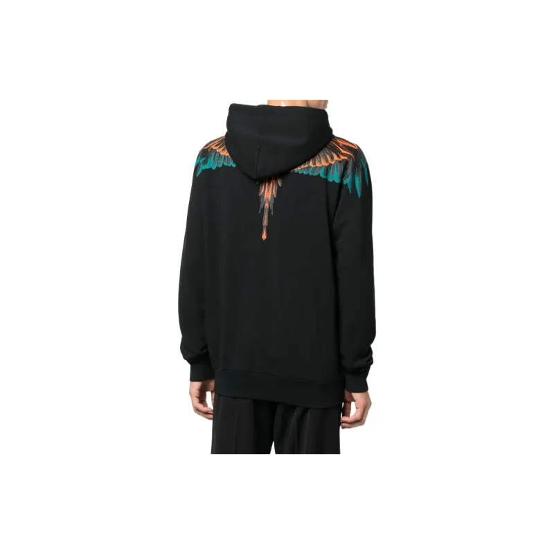 Marcelo Burlon County Of Milan Wings-print Pullover Hoodie-3