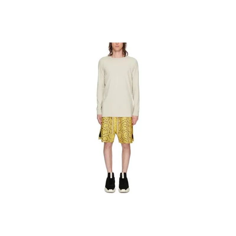 RICK OWENS T Shirts Men Pearl White-1
