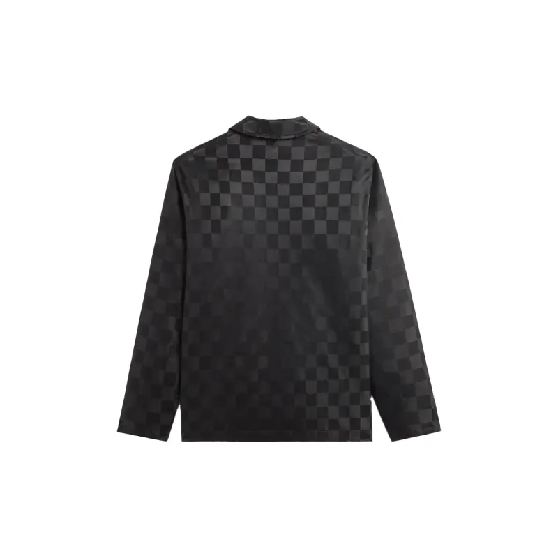 KITH Checkered Satin Kieran Coaches Jacket-1