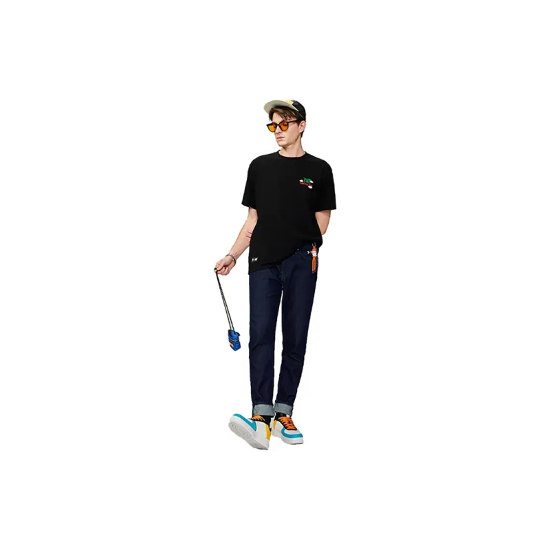 Lee T Shirts Men Black-2