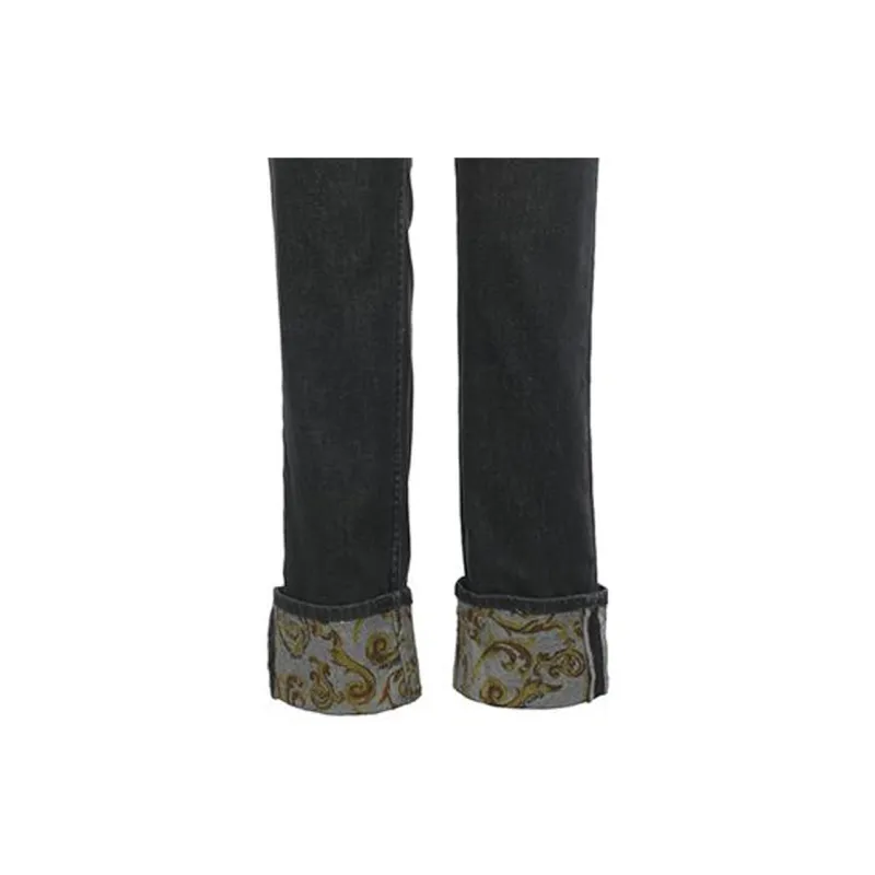 VERSACE JEANS COUTURE Jeans Men Black-5