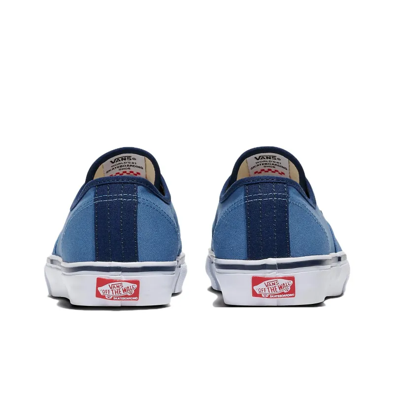 Vans SKATE CLASSICS Lightweight And Wear-resistant Low-Top Skateboard Shoes Unisex Blue-3
