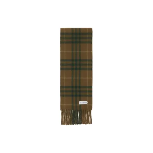 Burberry Plaid Cashmere Scarf