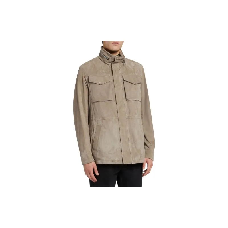 Giuseppe Zanotti Sylhas Suede Jacket-1