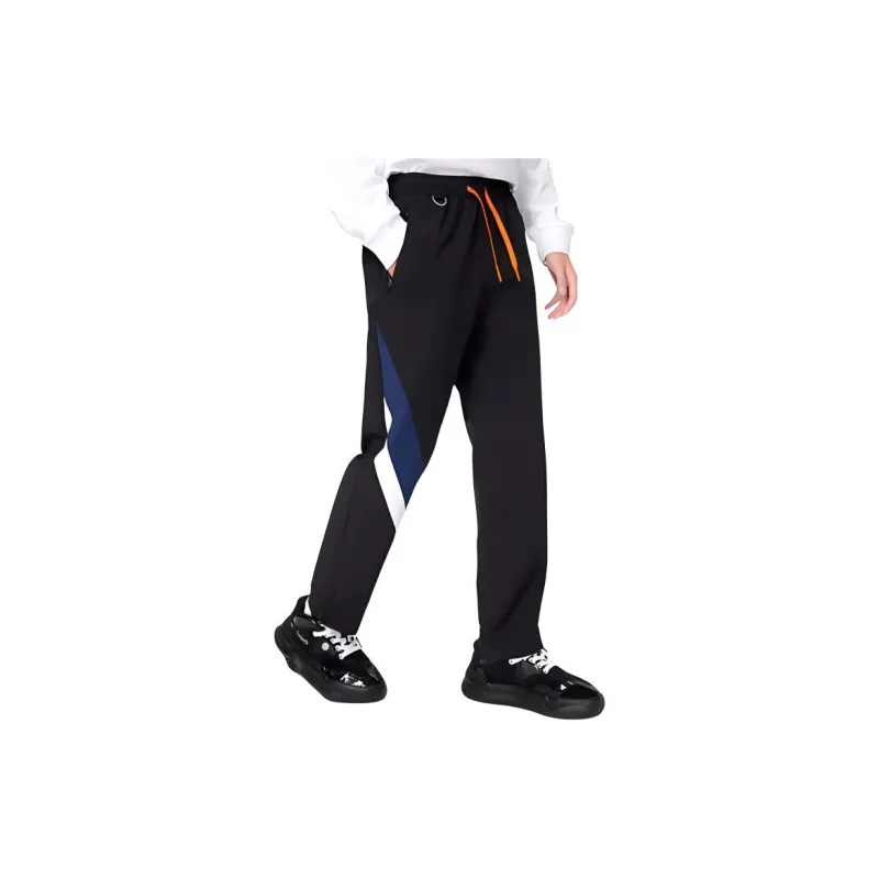 FILA FILA X MIHARA YASUHIRO Knitted Sports Pants Men's Jet Black-5