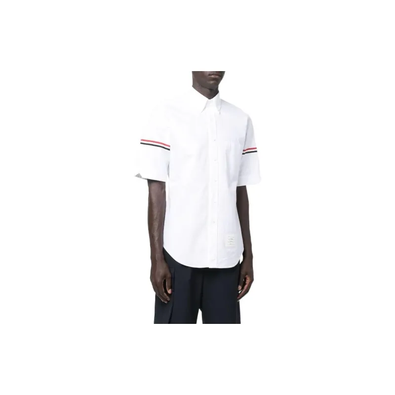 THOM BROWNE Grosgrain Armband Shirt-3