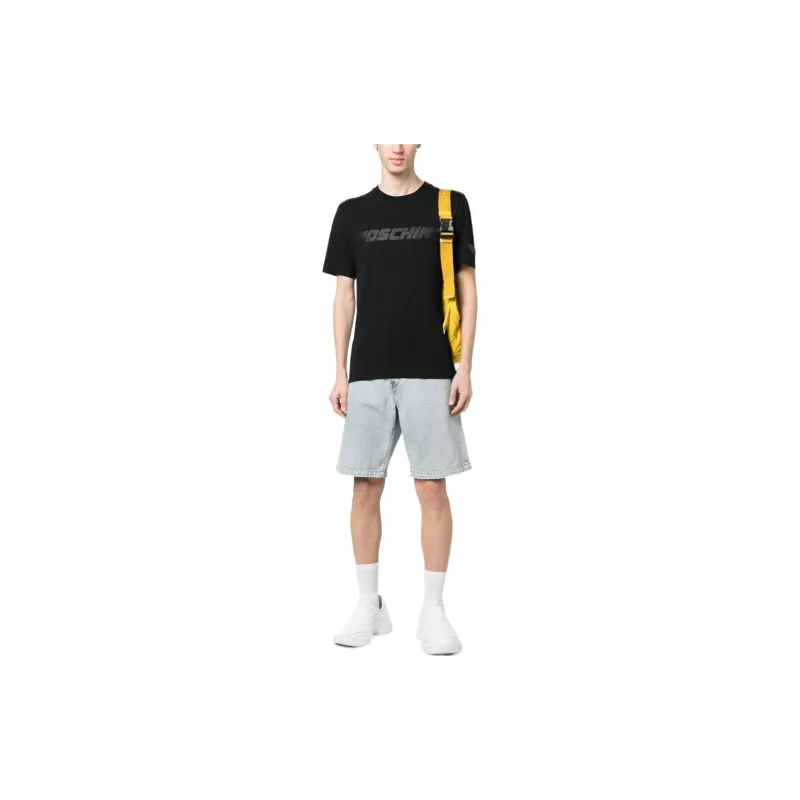 MOSCHINO T Shirts Men Black-1