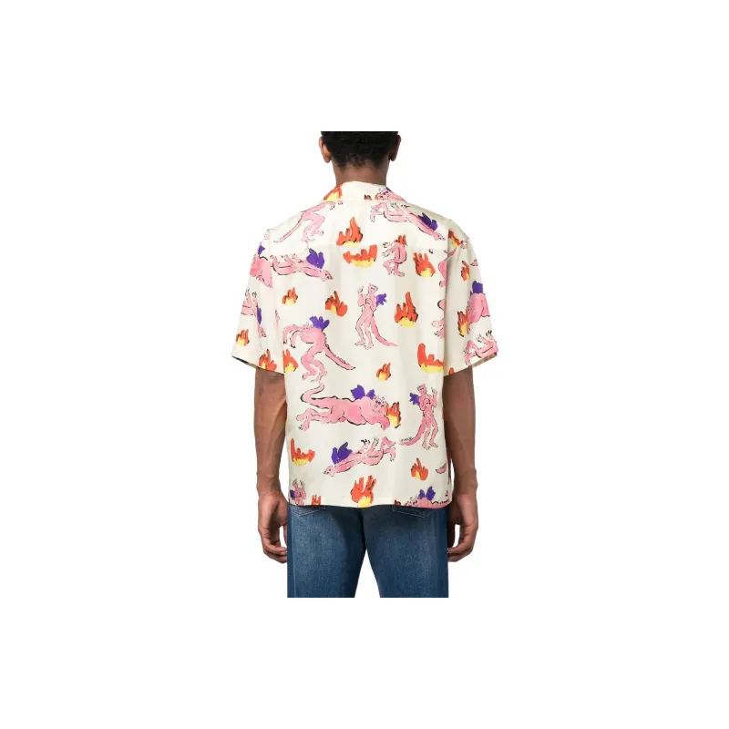 MARNI Shirts Men Light Yellow-2