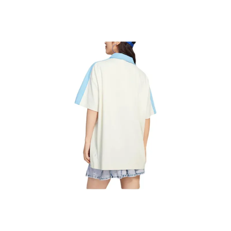 361° x SPONGEBOB SQUAREPANTS T Shirt Unisex Cream White/Sky Blue-3