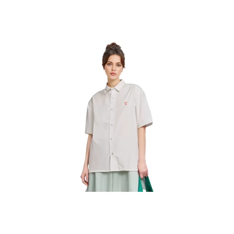 COVERNAT Shirts Unisex White-5