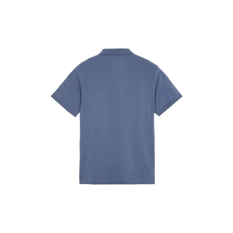 STONE ISLAND Logo Patch Short Sleeved Polo Shirt-1
