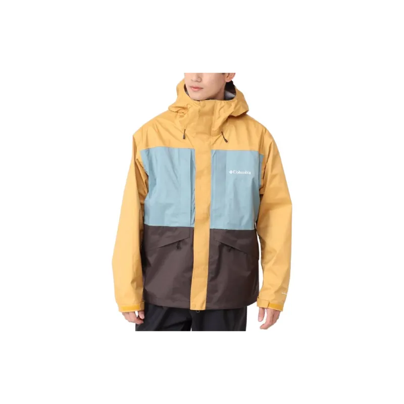 Columbia Jackets Men Yellow-2