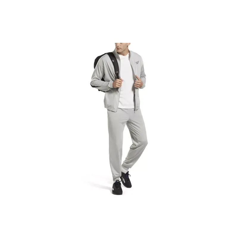 Reebok RI VECTOR KNIT TRACKTOP Jackets Coats Men's Light Gray-3