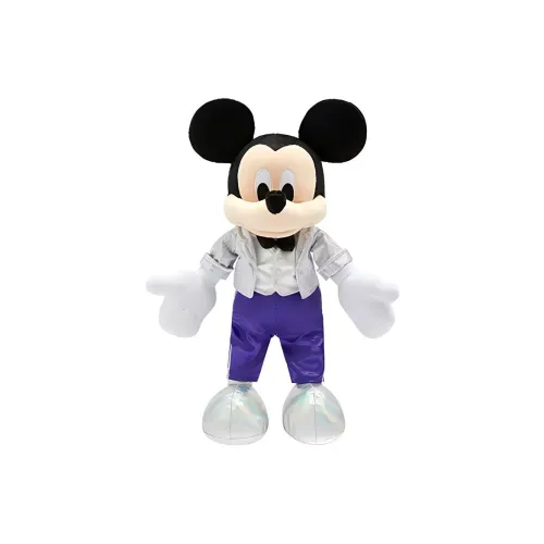 Disney Mickey Mouse 100th Anniversary Adventure Collection, Mickey Mouse Dolls Plush Doll 34.3cm Height