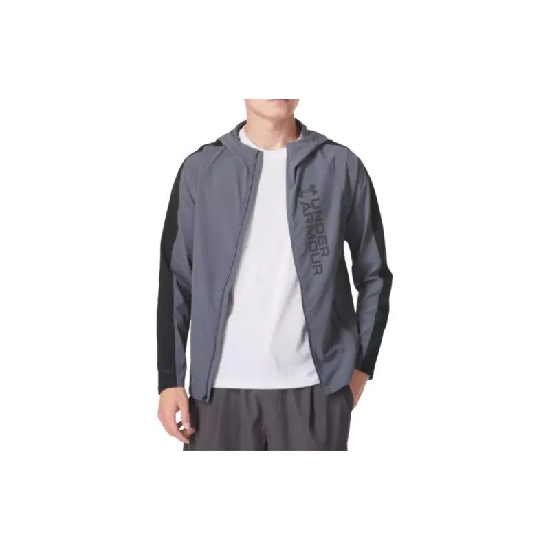 Under Armour Jackets Coats Men's Gray Black-5