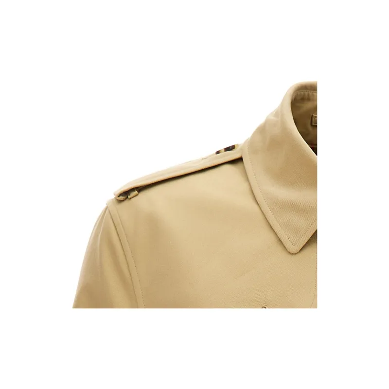 Burberry Heritage Kensington Double Breasted Belted Trench Coat-2