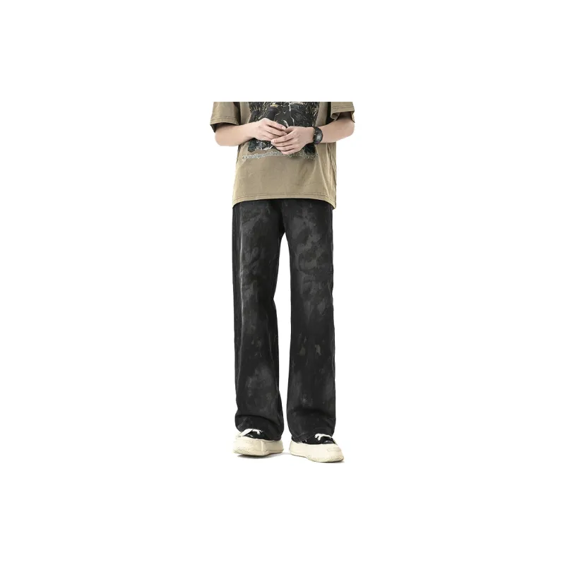 KGK Jeans Men's Dirty Mud Black-3