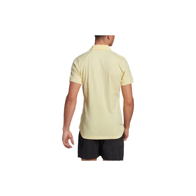 Adidas Polo Shirts Men Yellow-2
