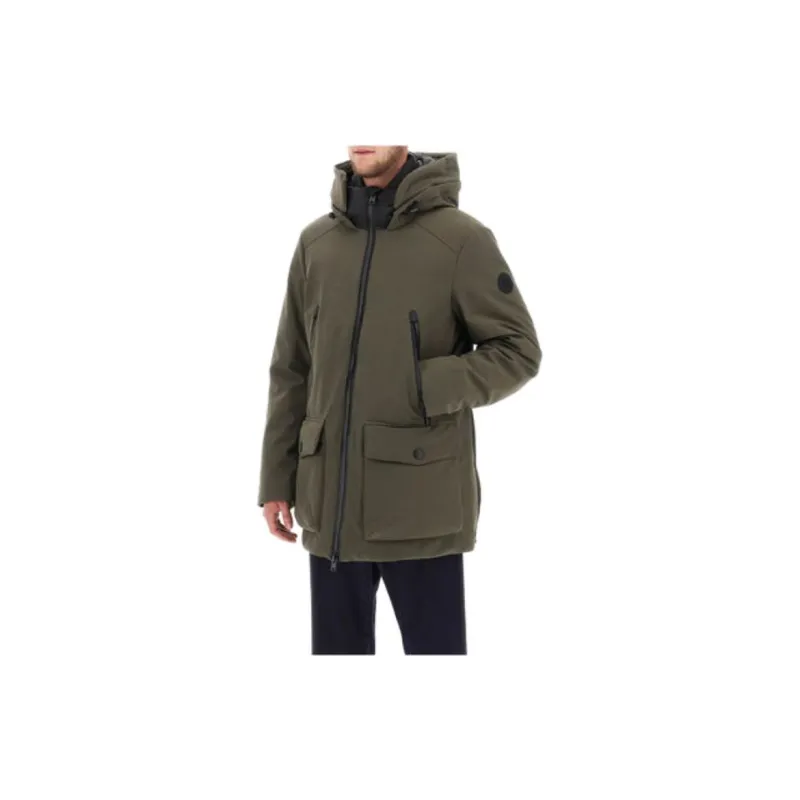 WOOLRICH Zipped Hooded Parka-1
