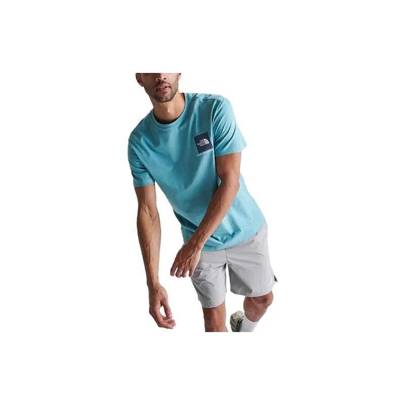 THE NORTH FACE T Shirts Men Sky Blue-3