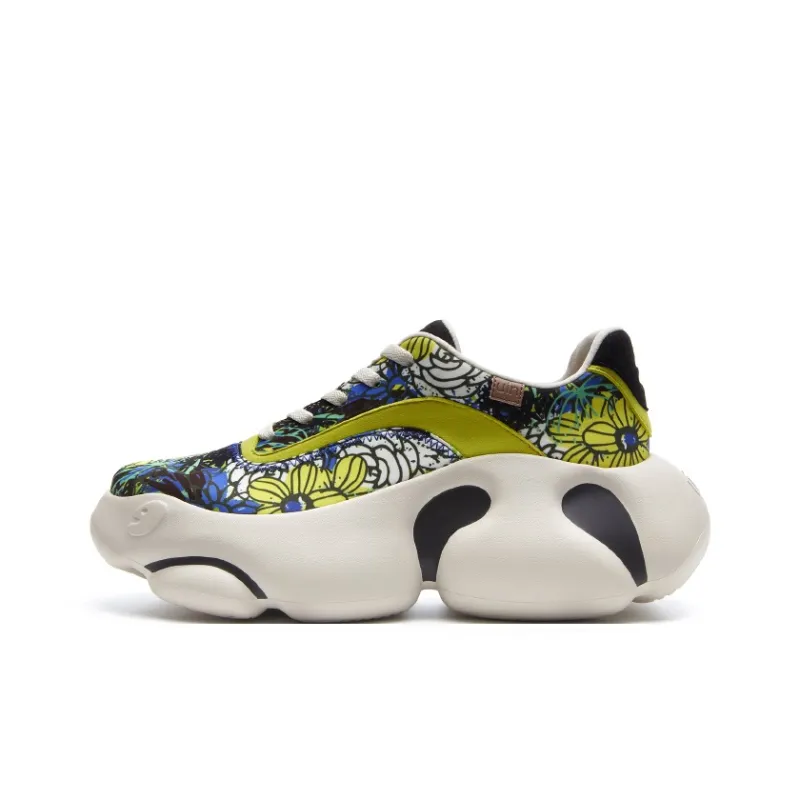 U.IN Zaluz Series Height Increasing Low Top Chunky Sneakers Women's-6