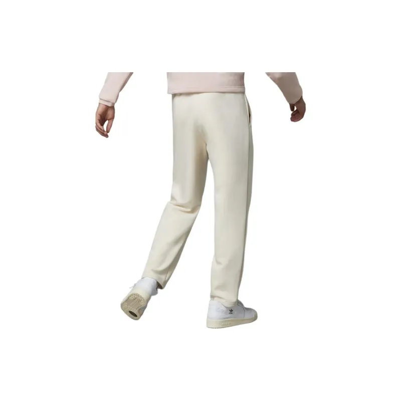 Adidas Knitted Sweatpants Men Yellow White-3