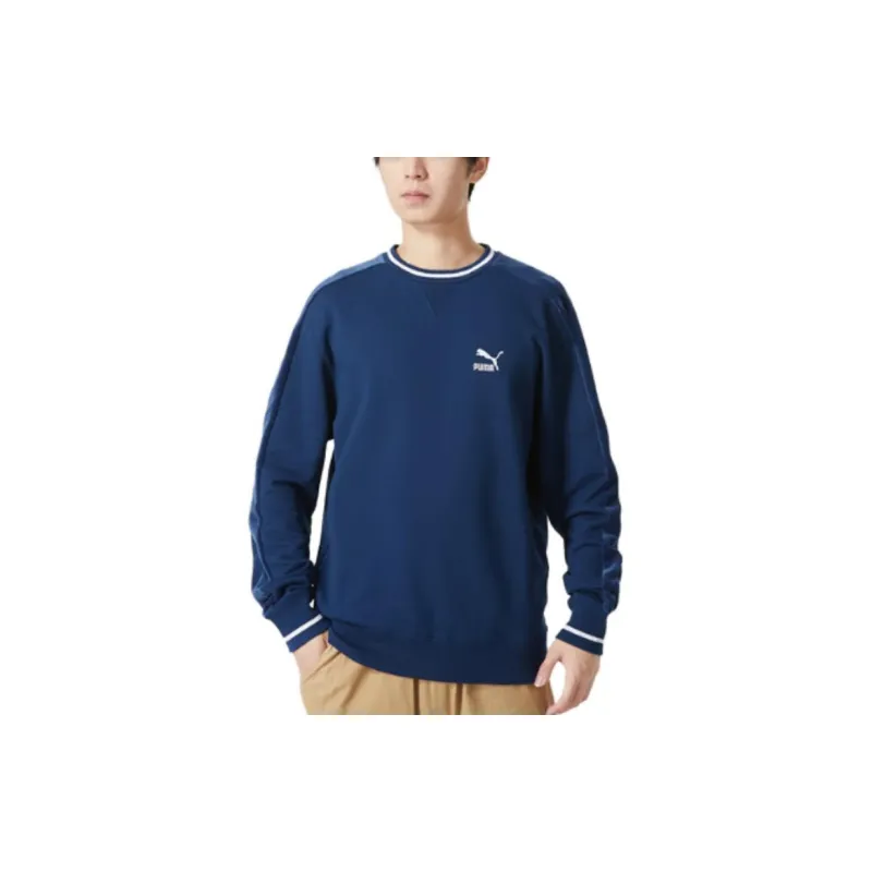 PUMA Sweatshirts Men Blue-2
