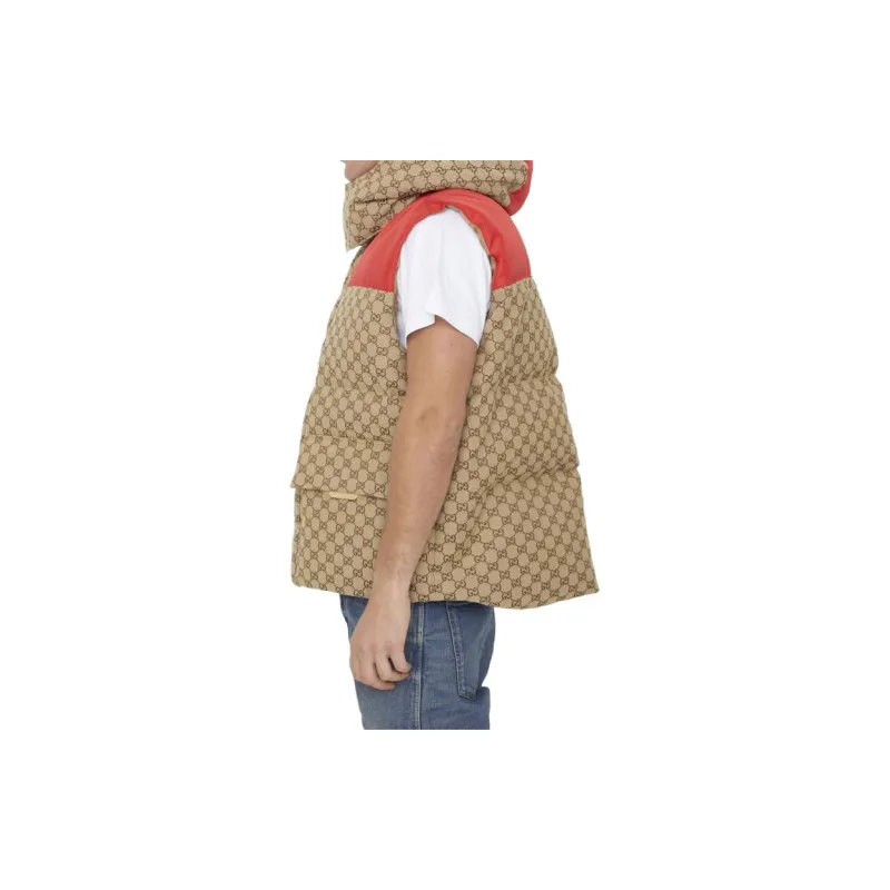 GUCCI Vests Men Khaki-3