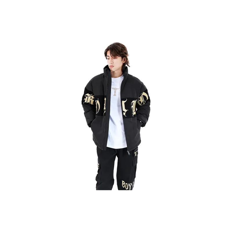 Boy London FW22 Down Jacket Unisex Black-4