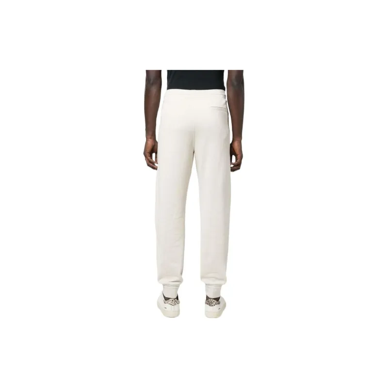 Zegna FW22 Knitted Fabric Sports Sweatpants Men's White-2