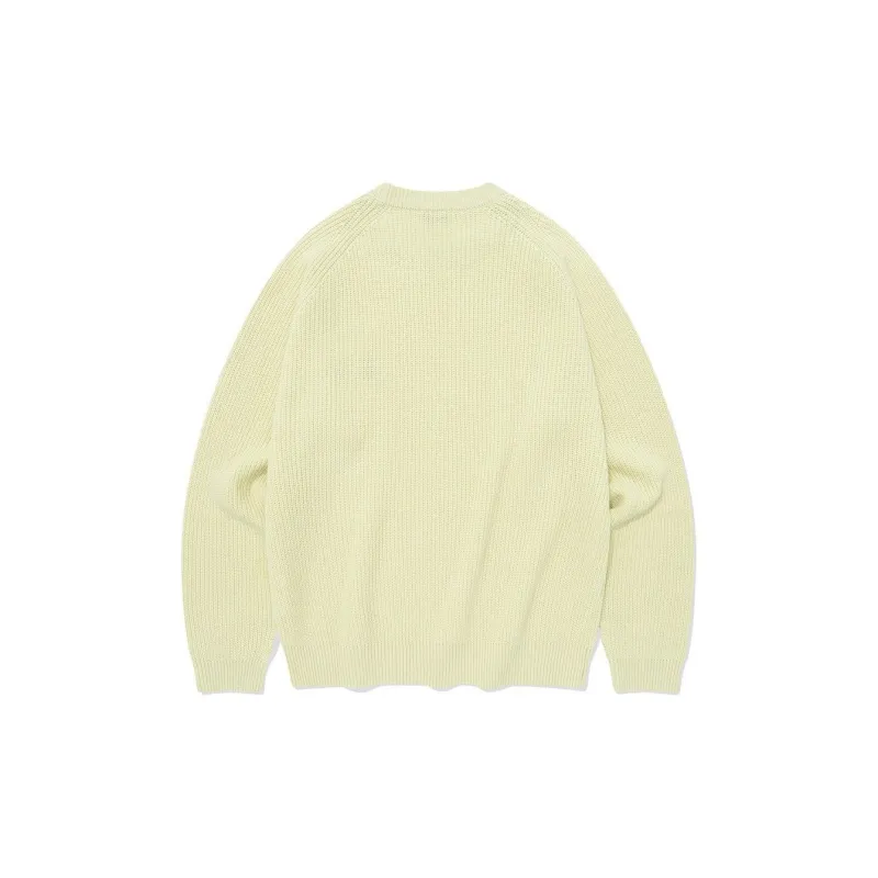 COVERNAT Sweater Unisex Light Yellow-1