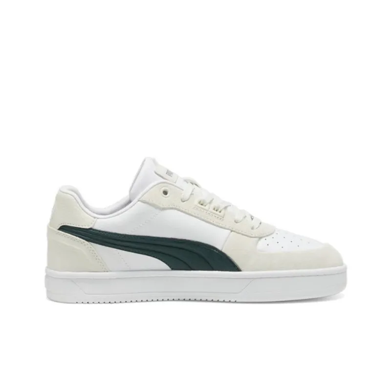 PUMA Caven Anti Slip Wear Resistant Low Top Skateboard Shoes Unisex Gray Green-1