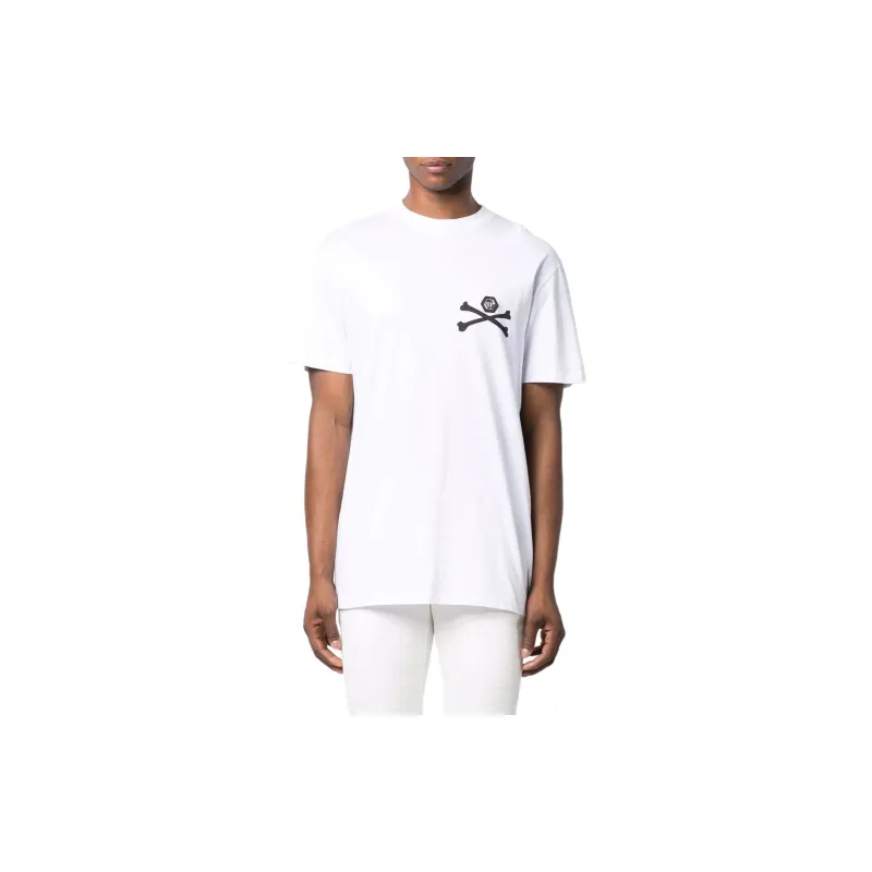 PHILIPP PLEIN Skeleton Print T shirt-1