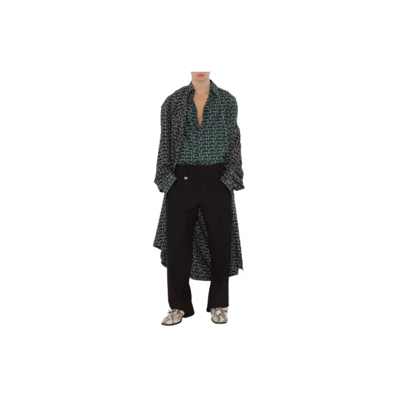 Burberry Silk Trench Coat-3