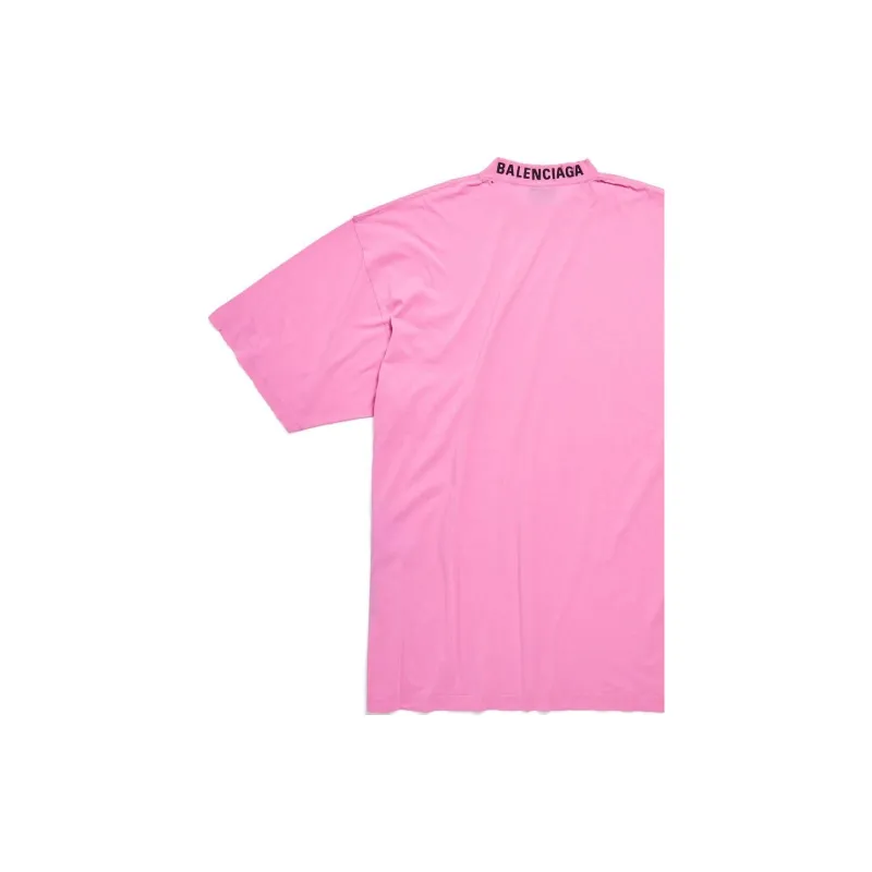 Balenciaga T Shirts Unisex Pink-5