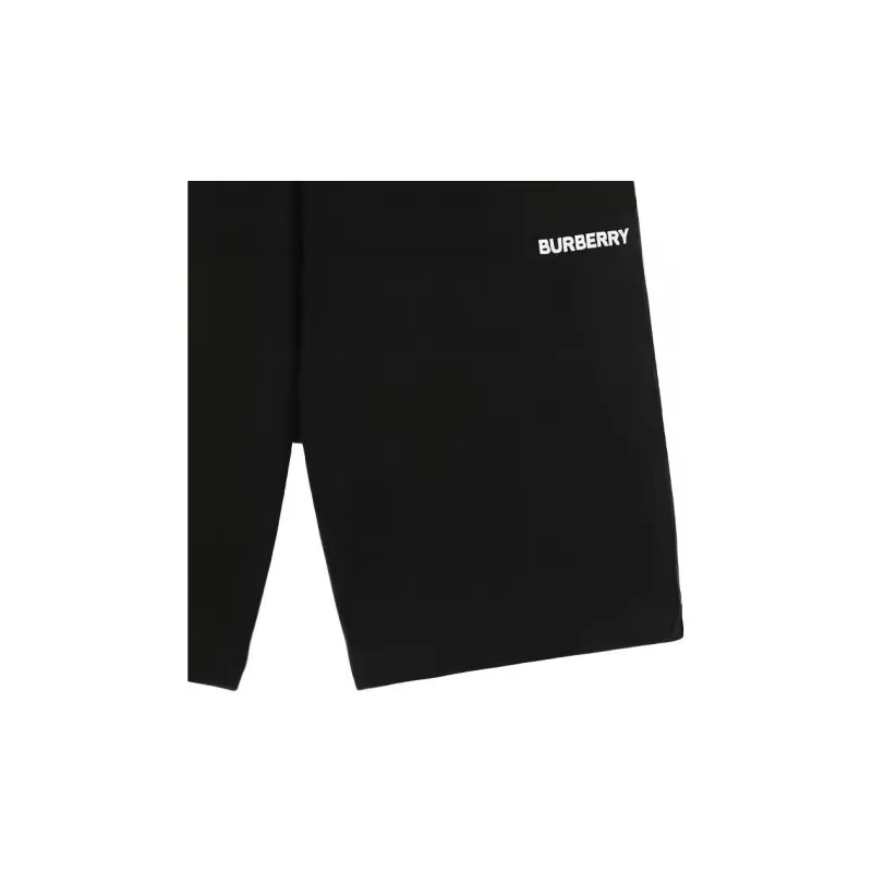 Burberry Logo Print Elasticated Waist Shorts-4