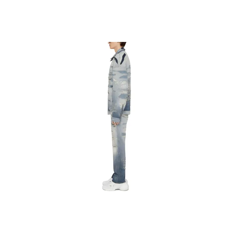 Givenchy Oversized V Pocket 4G Rivet Zip Jacket-3