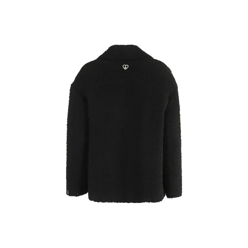 MOSCHINO Jeans Long-Sleeved Button-Up Coat-1