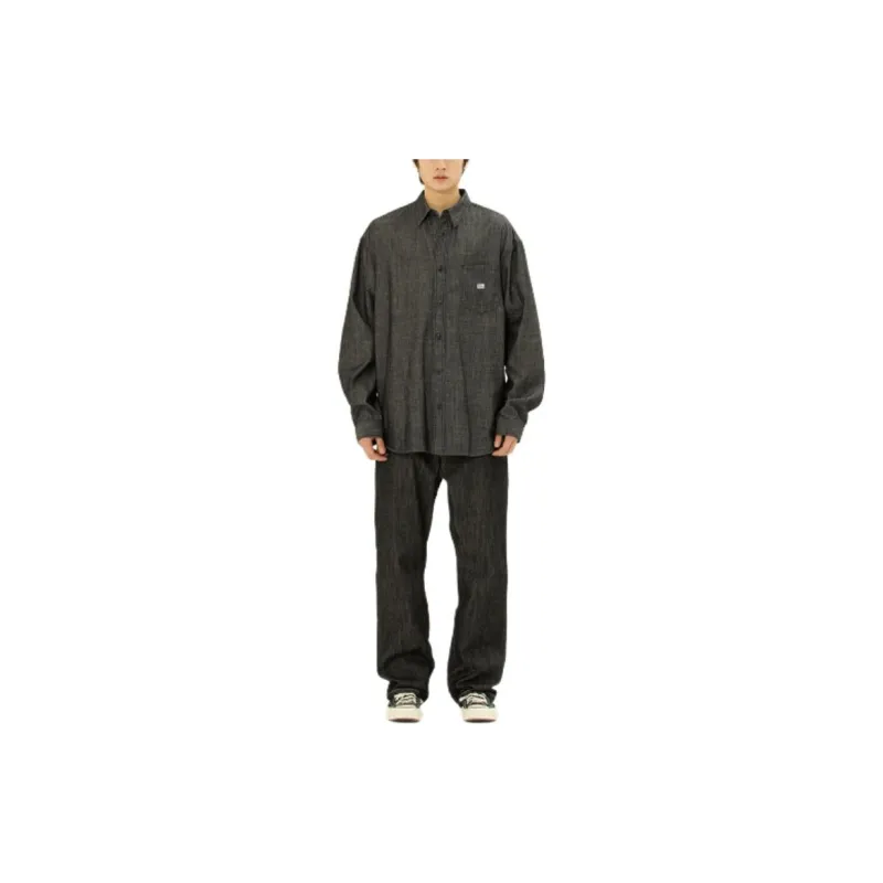 Lee Shirts Men Black-2